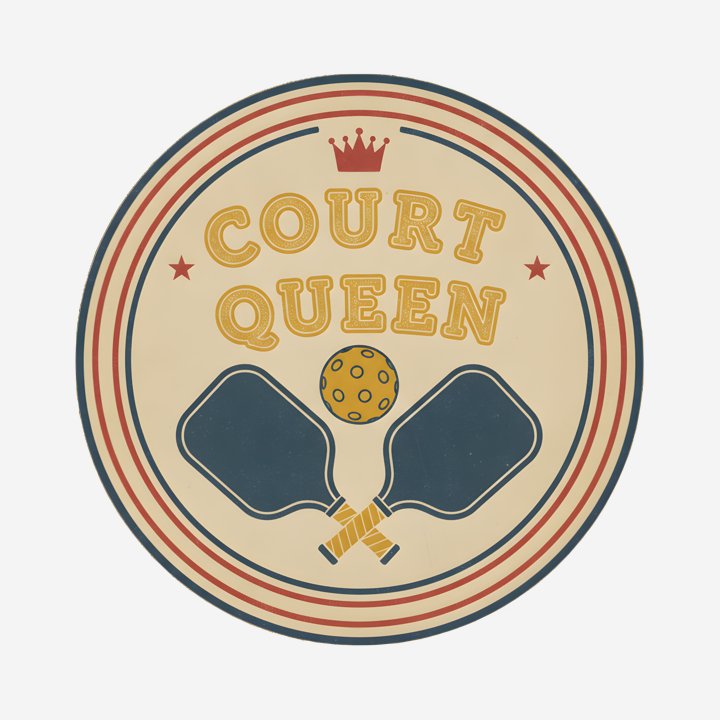 Court Queen Est. design close-up