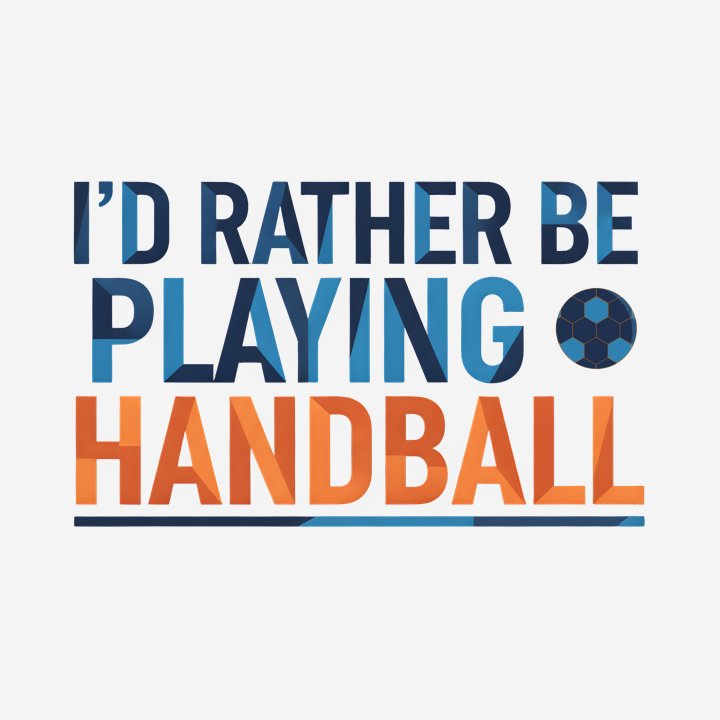 Handball Over Everything design close-up