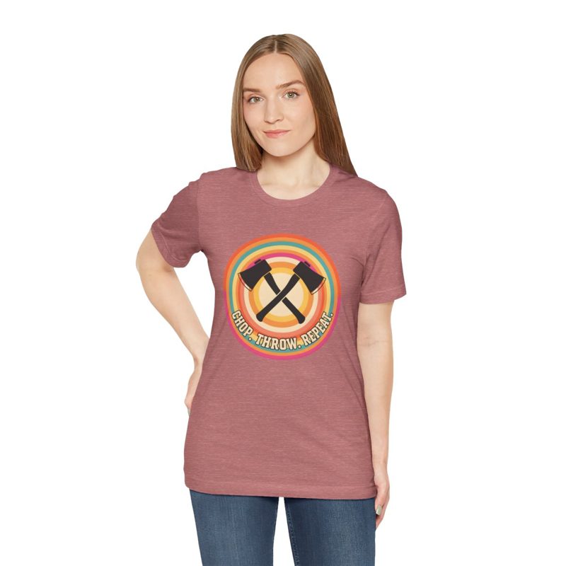 Crossed Hatchets Sunburst Badge