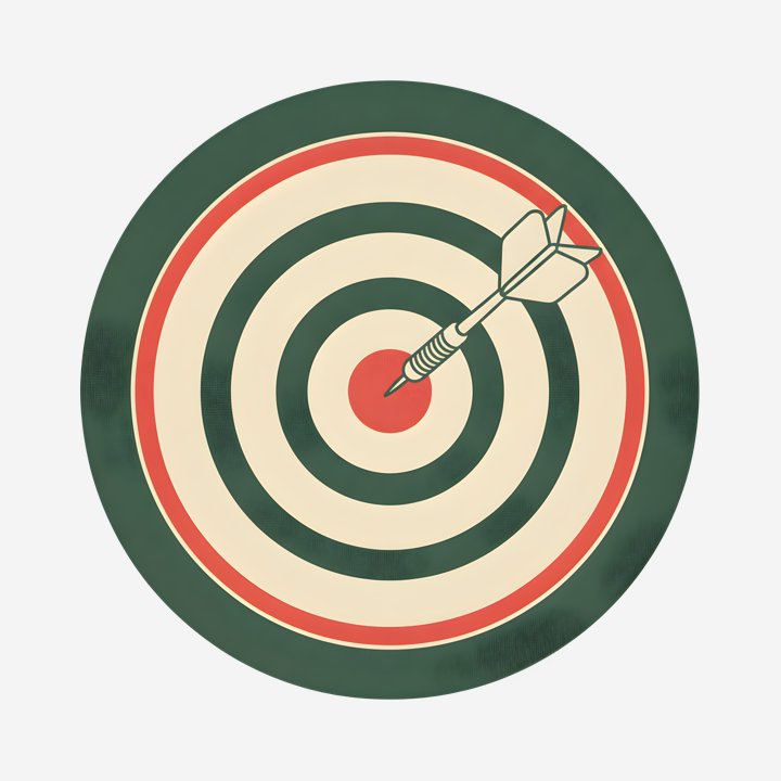 Bullseye & Brew design close-up