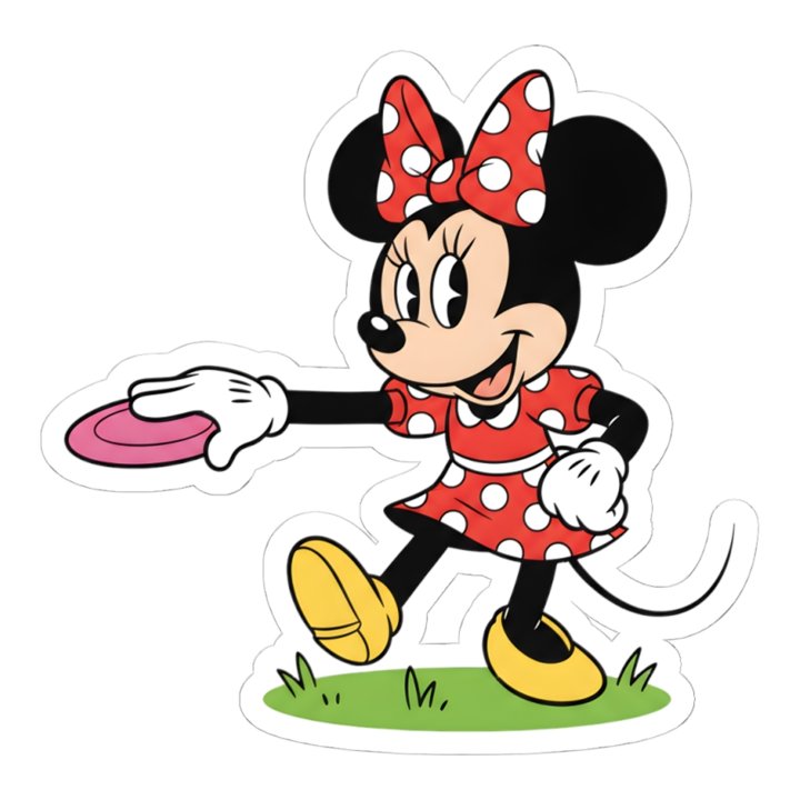 Minnie Mouse Disc Golf Diva