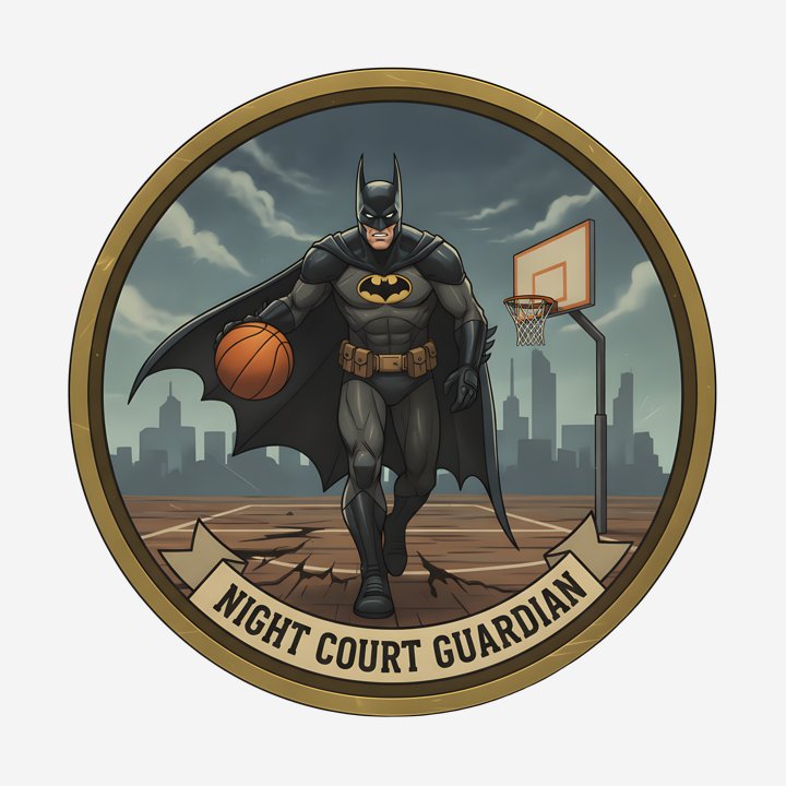 Batman: Night Court Guardian design close-up