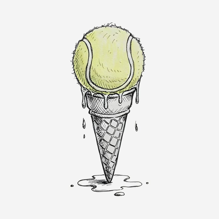 Soft Serve Champion design close-up