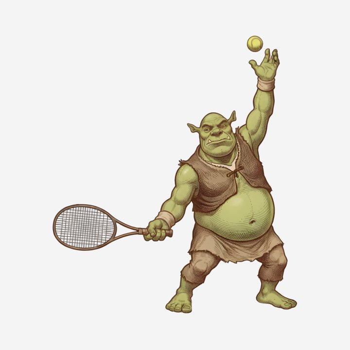 Shrek Serves Up the Swamp design close-up