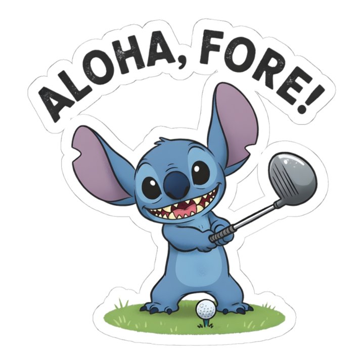 Stitch Swings for the Green