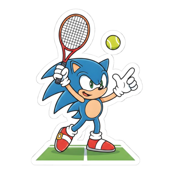Sonic the Hedgehog Serves an Ace
