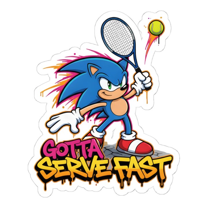 Sonic the Hedgehog Gotta Serve Fast Speed Ace