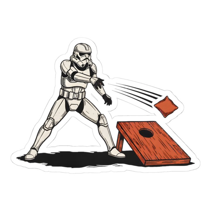Stormtrooper Cornhole Squad Toss