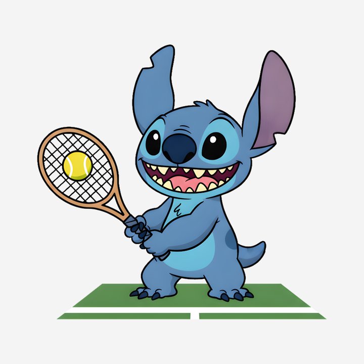 Stitch Retest Bold Cartoon