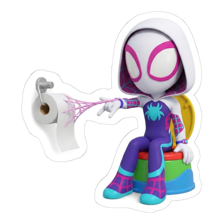 Ghost-Spider Potty Training