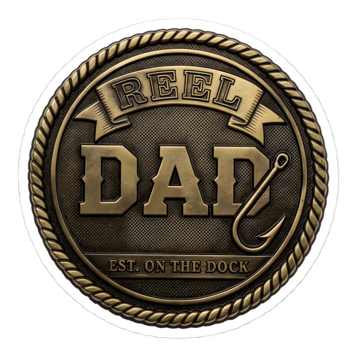 Reel Dad Emblem